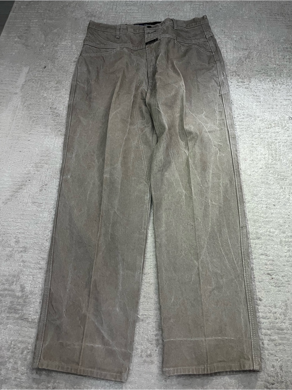 Vintage Blue Marithe Francois Girbaud Brand X Baggy High Rise Jeans